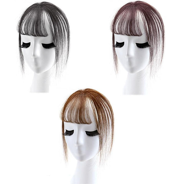 3D Clip-In Bangs Hair Extensions - shopngos