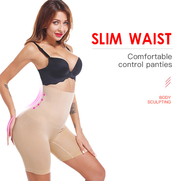 Seamless Women High Waist Slimming Tummy Control Knickers Pant - shopngos