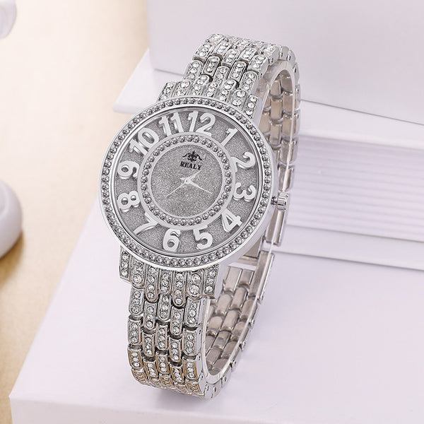 Women Quartz Watch Fashion Bling Casual - shopngos