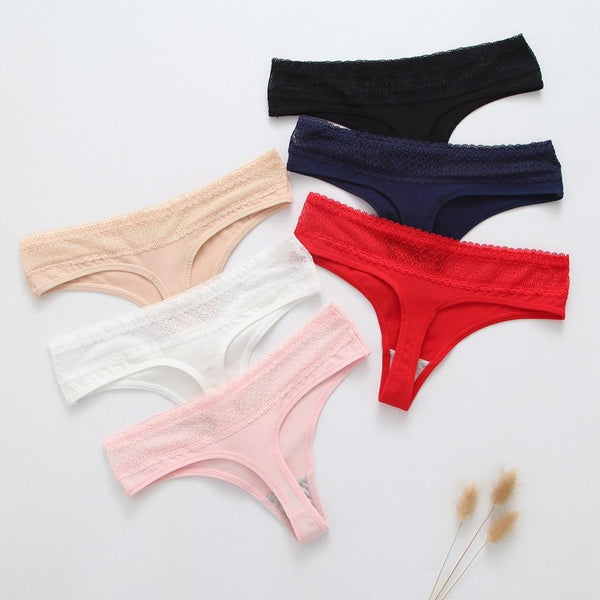 Underwear Sexy cotton Panties for Women String Thongs - shopngos