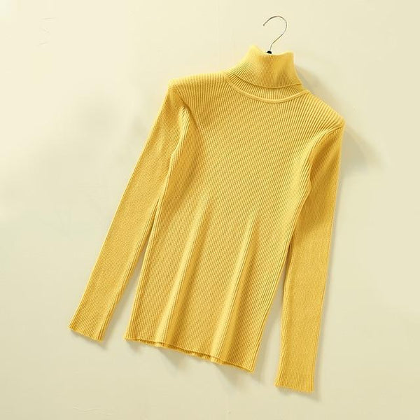 Women Turtleneck Sweaters Fashion Spring - shopngos