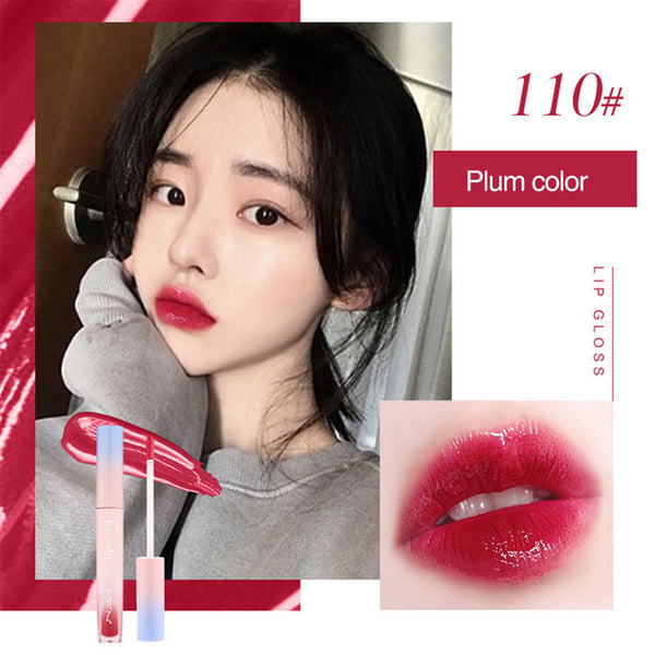 Liquid Lipstick Mirror Lip Gloss Glitter Waterproof Korean - shopngos