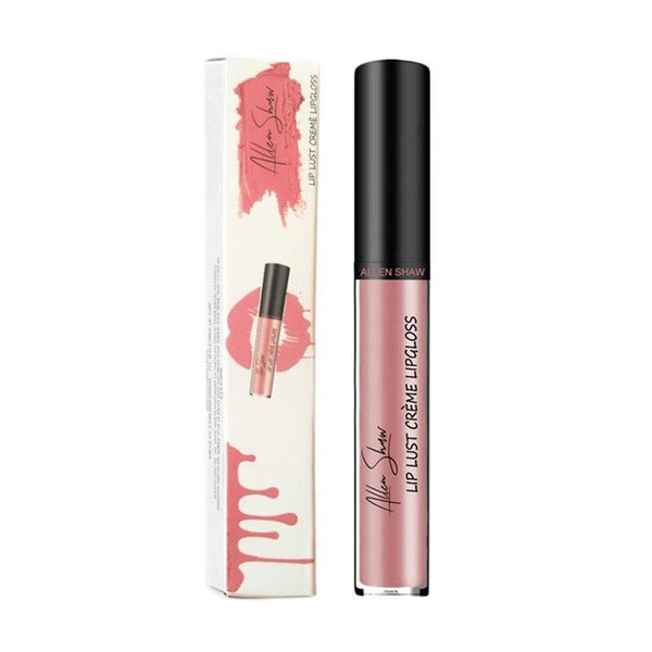 Allen Shaw Liquid Lipstick Moisturizing Waterproof Gloss - shopngos