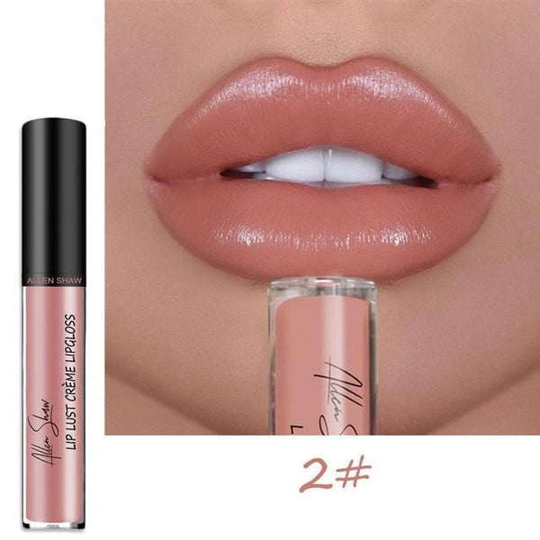 Allen Shaw Liquid Lipstick Moisturizing Waterproof Gloss - shopngos