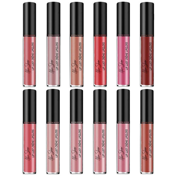 Allen Shaw Liquid Lipstick Moisturizing Waterproof Gloss - shopngos