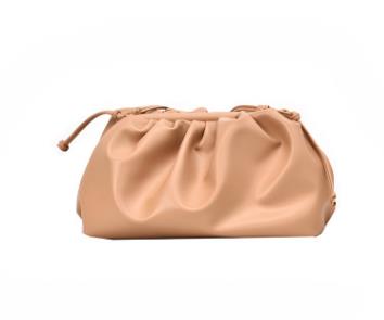 Cloud wrapped Soft Leather Madame Small Bag Single Shoulder Slant Dumpling Bag Handbag Day bags - shopngos