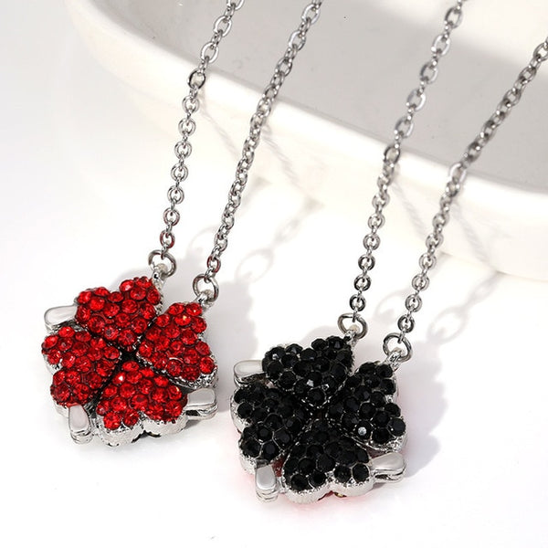 Women's Favorite S925 Silver Clover Necklace - shopngos