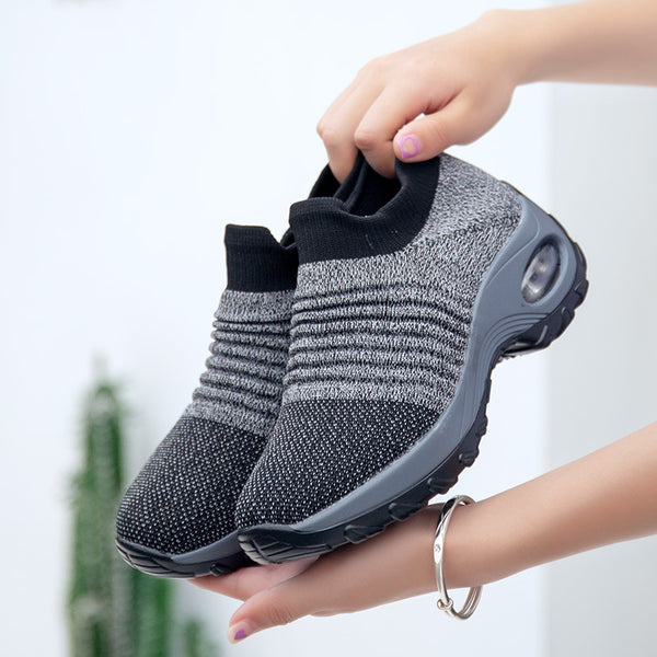 Women Shoes Slip on Platform Sneakers - shopngos