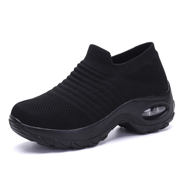 Women Shoes Slip on Platform Sneakers - shopngos