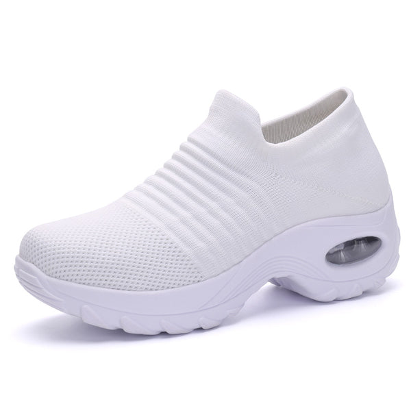 Women Shoes Slip on Platform Sneakers - shopngos