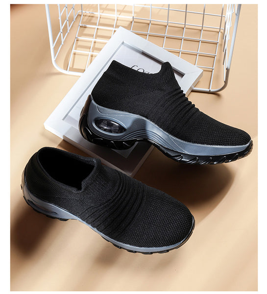 Women Shoes Slip on Platform Sneakers - shopngos