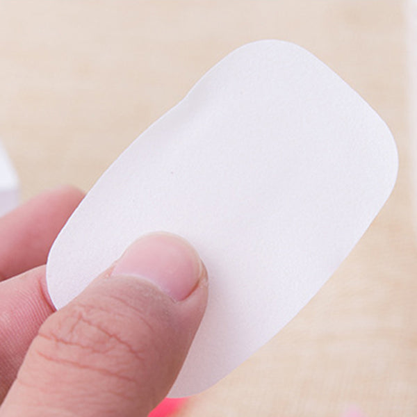 Portable Soluble Disinfectant Soap Paper - shopngos