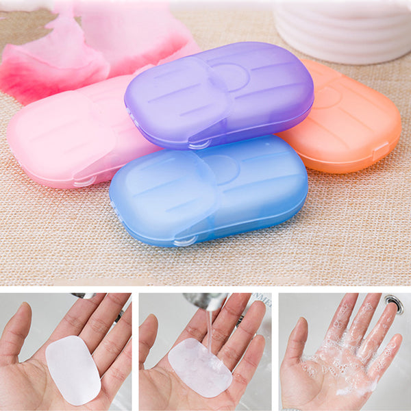 Portable Soluble Disinfectant Soap Paper - shopngos