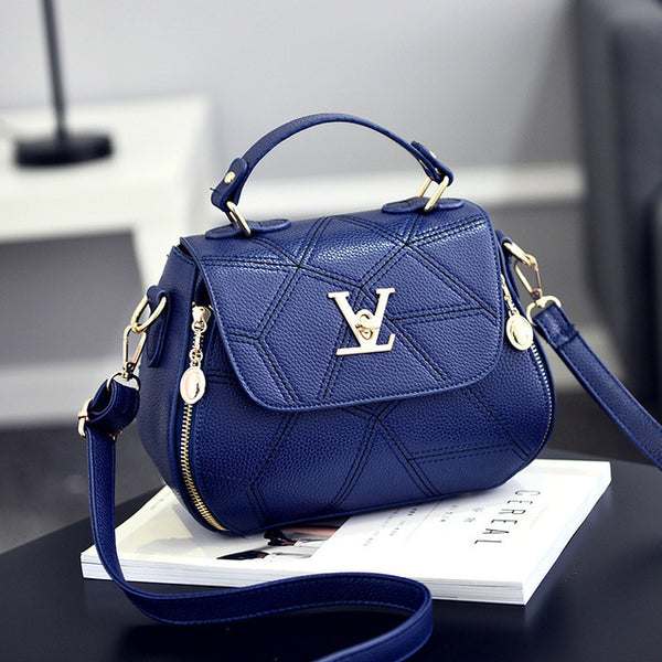 Geometry Small V Style Saddle Luxury Crossbody  Famous  Designer Louis - shopngos