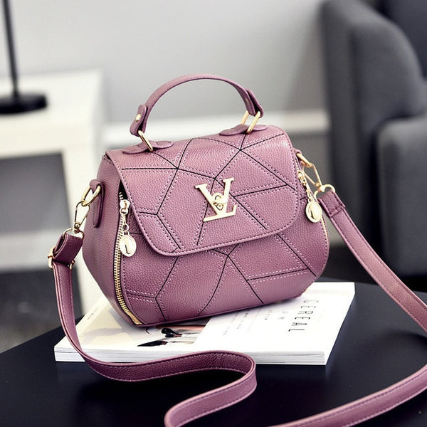 Geometry Small V Style Saddle Luxury Crossbody  Famous  Designer Louis - shopngos