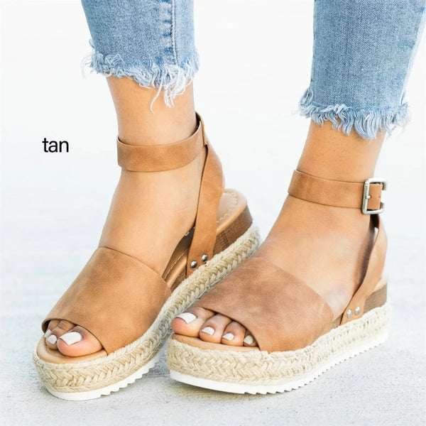 Flip Flop Chaussures Women Sandals Plus Size Wedges  Shoes 2019 - shopngos