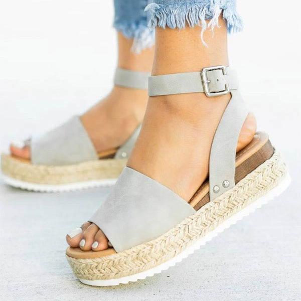 Flip Flop Chaussures Women Sandals Plus Size Wedges  Shoes 2019 - shopngos