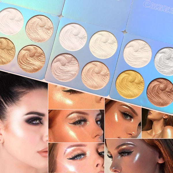 3 Colors High Gloss Shimmer Powder Bronzer Repair - shopngos