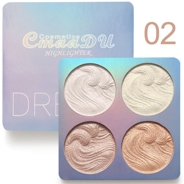 3 Colors High Gloss Shimmer Powder Bronzer Repair - shopngos