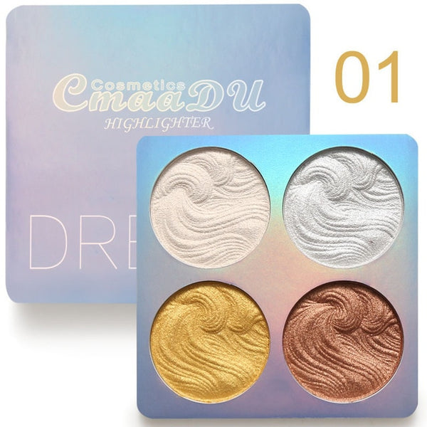 3 Colors High Gloss Shimmer Powder Bronzer Repair - shopngos