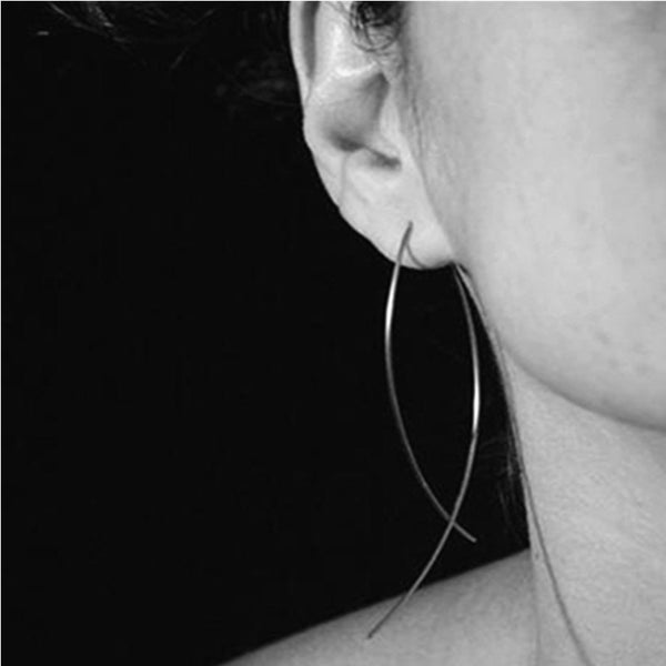 Fish Shaped Earrings Simplicity Handmade - shopngos