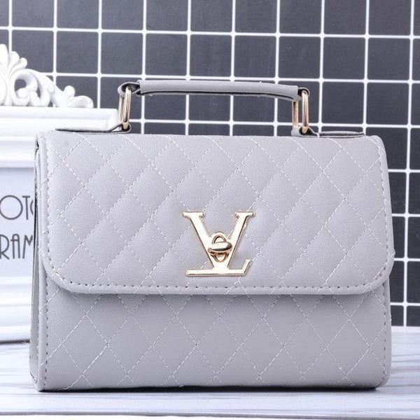 Leather Small V Style Luxury Handbags Bolsa Louis - shopngos