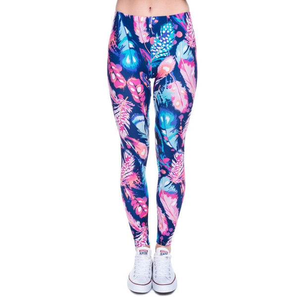 Aztec Round Ombre Printing leggings - shopngos