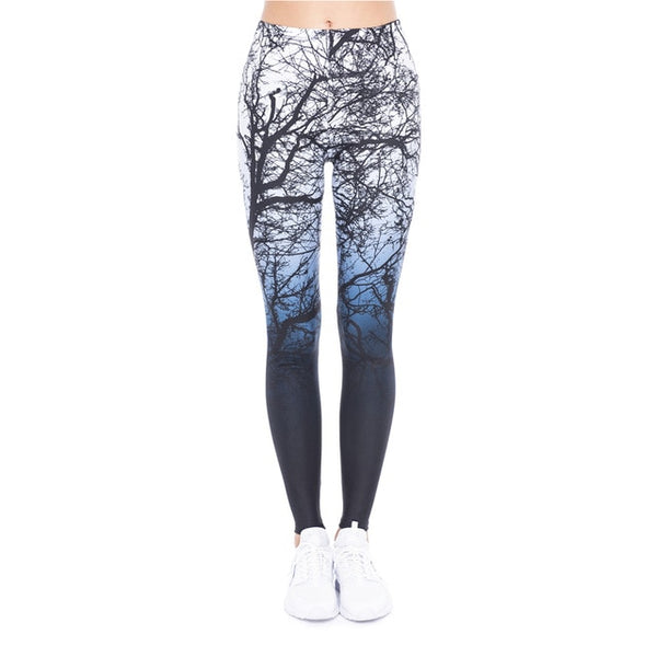 Aztec Round Ombre Printing leggings - shopngos