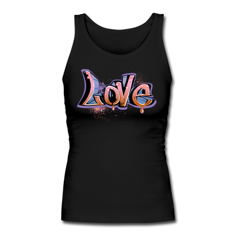 Women's LOVE Longer Length Tank customized - shopngos